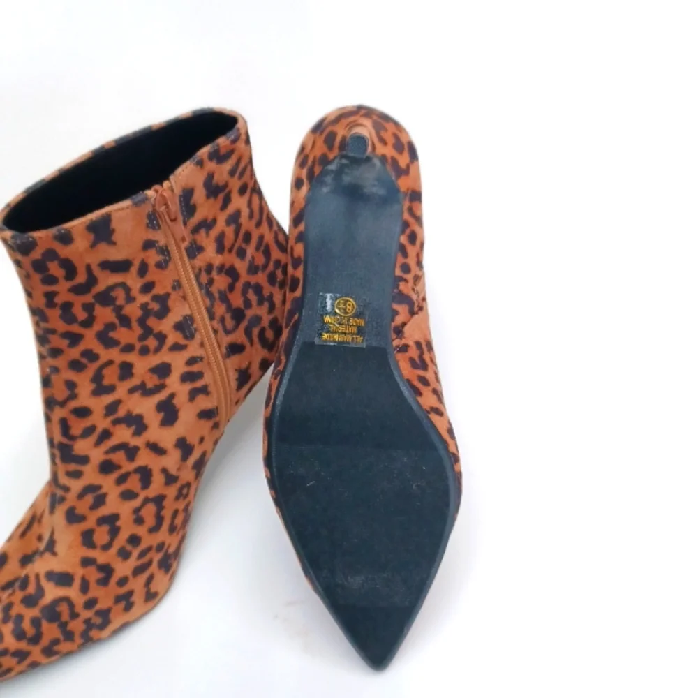 Animal print booties - Picture 8 of 13